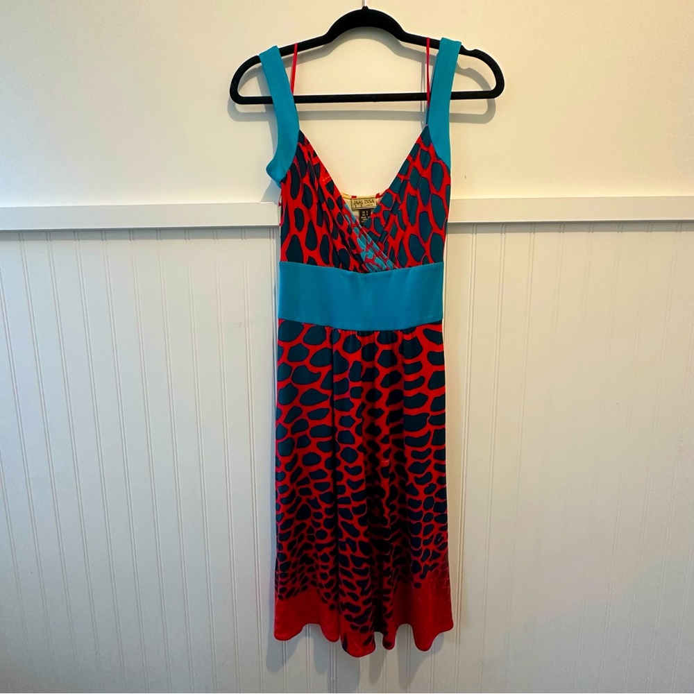 Issa London Vintage Design Silk Dress